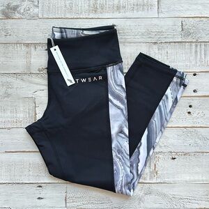 FITWEAR 3/4 Side Panel Leggings NWT